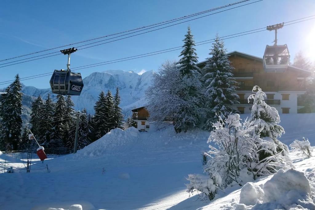 Studio Bettex 4P- Vue Mont-Blanc Saint-Gervais-les-Bains Extérieur photo