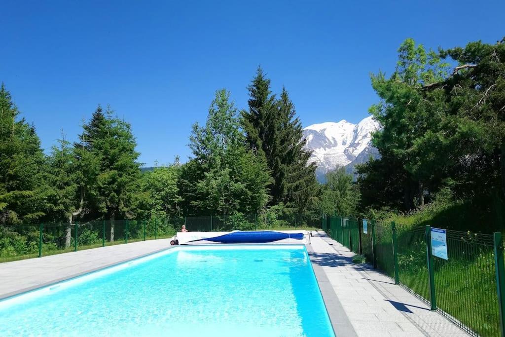 Studio Bettex 4P- Vue Mont-Blanc Saint-Gervais-les-Bains Extérieur photo