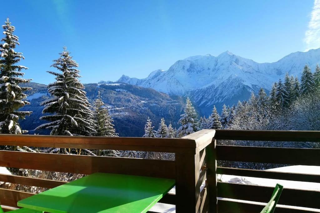 Studio Bettex 4P- Vue Mont-Blanc Saint-Gervais-les-Bains Extérieur photo